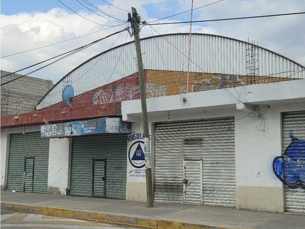 BODEGA EN VENTA EN CHALCO ESTADO DE MÉXICO CON CASA Y 10 LOCALES - 1