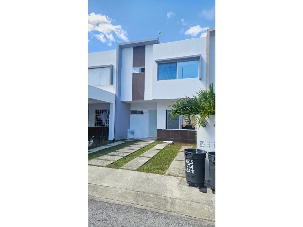 Casa Completamente amueblada en renta, Los Olivos 3, Playa del Carmen - 1
