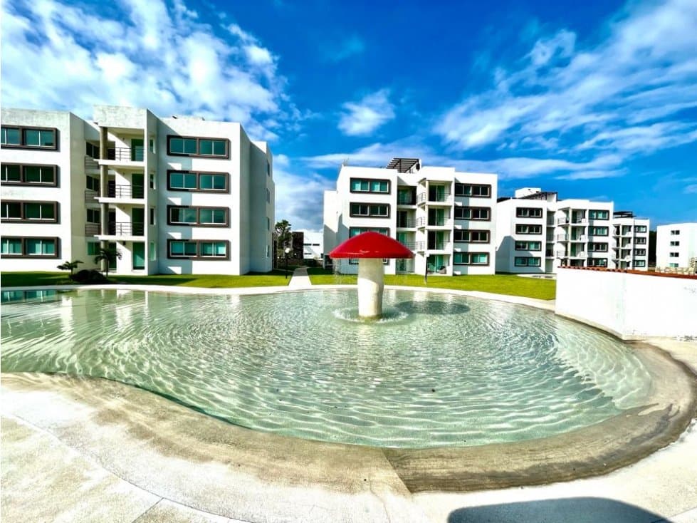 Departamento en Cocoyoc Morelos - alberca y seguridad - 1