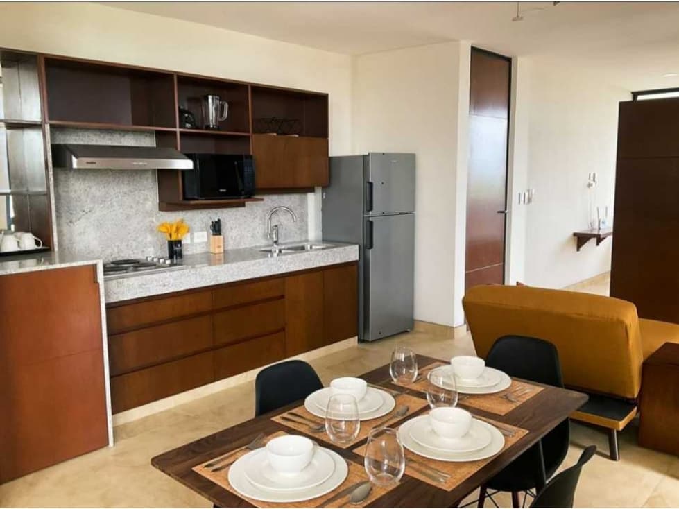 DEPARTAMENTO EN PRIVADA HELIA (CERCA DE PLAZA LA ISLA) - 1