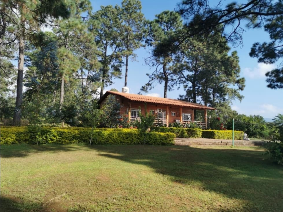 Hermosa cabaña con terreno amplio en mazamitla jalisco - 1