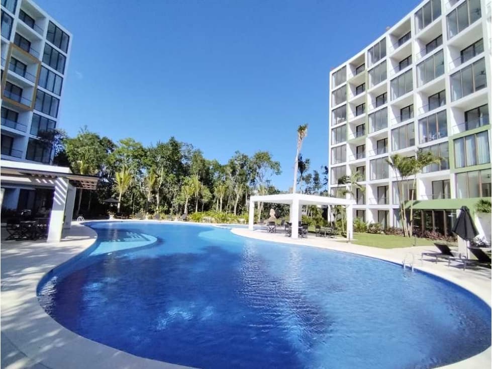 Departamento en renta La Ceiba Mayakoba - 1