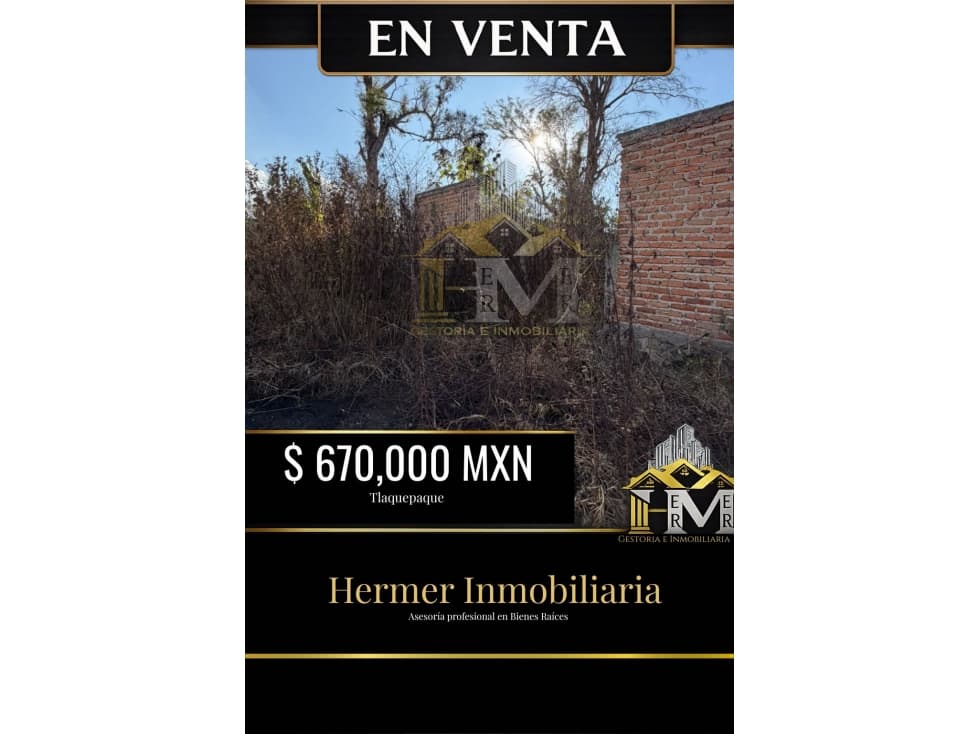 Terreno bardeado en Tlaquepaque - 1