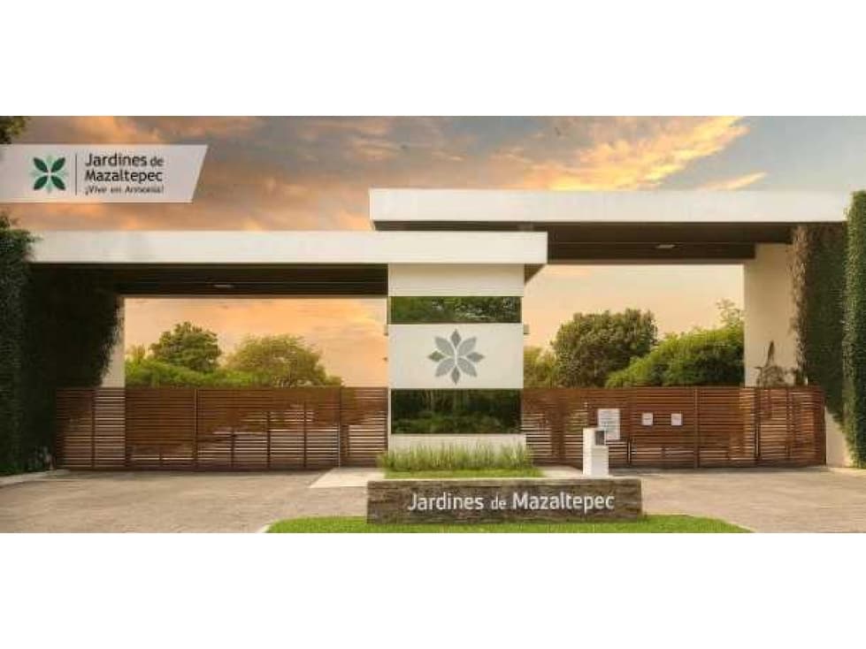 Terreno en Venta, Jardines de Mazaltepec, Zona Country. - 1