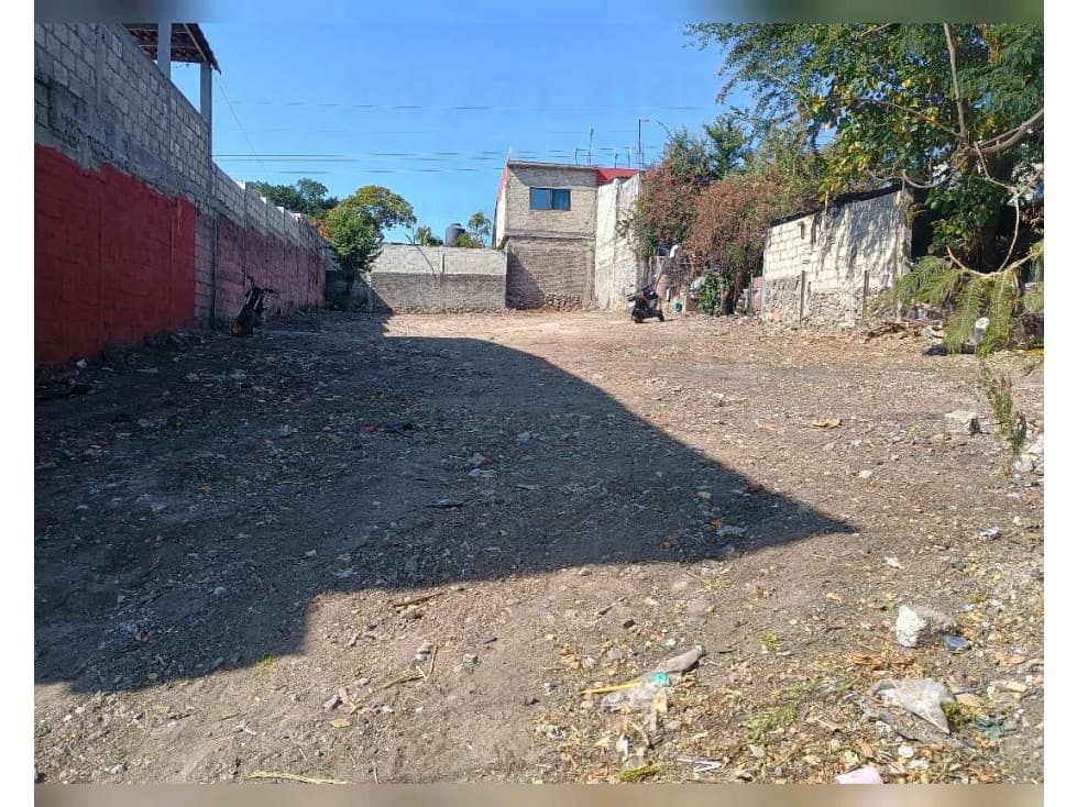 TERRENO PLANO EN VENTA EN LA COLONIA AZTECA TEMIXCO - 1