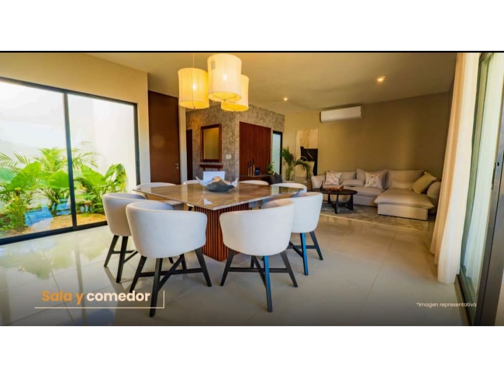 Venta casa de Un piso Conkal Mérida - 1