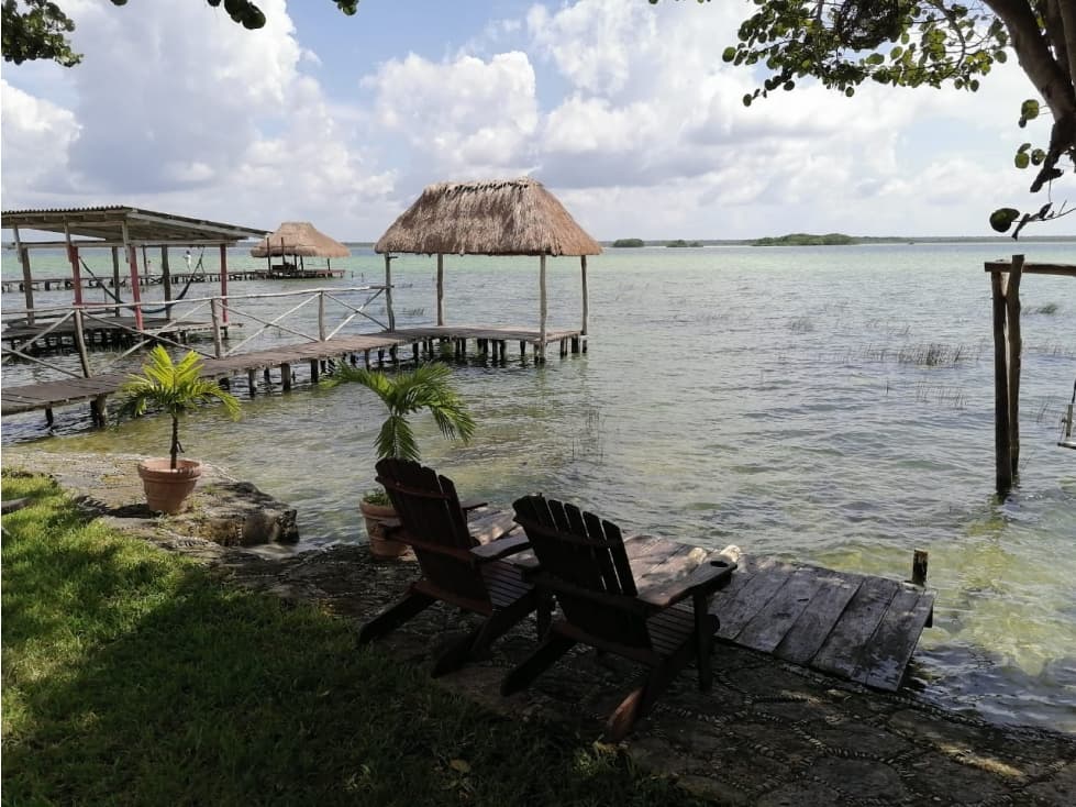 SE RENTA Departamento frente a Laguna de Bacalar en Q. Roo - 1