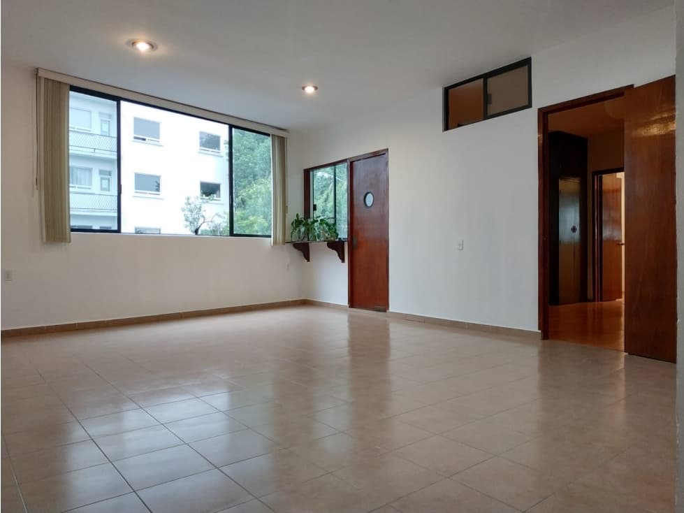 Departamento Sobre Av. Cuauhtémoc, Roma - 1