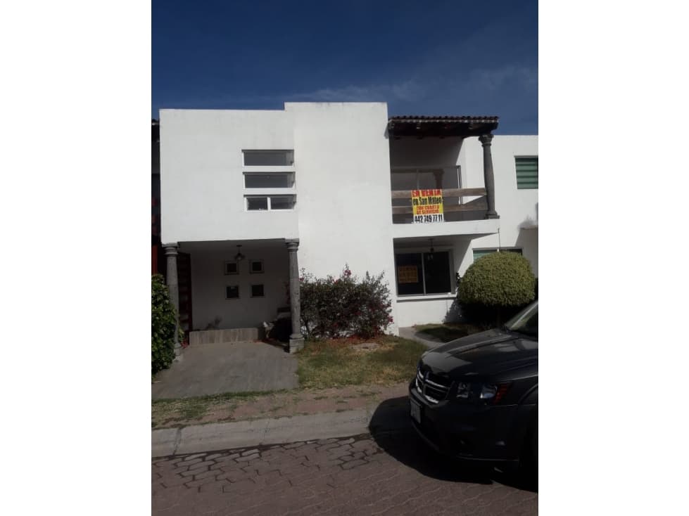 CASA EN VENTA RESIDENCIAL SAN MATEO, QUERETARO - 1