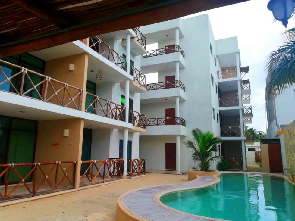 APARTAMENTO AMUEBLADO A 200 MTRS DEL MAR CHICXULUB - 1