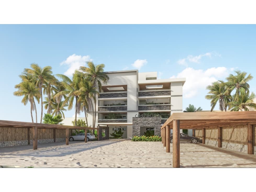 Venta de Townhouse con vistas al mar en Chicxulub Yucatán CF - 1