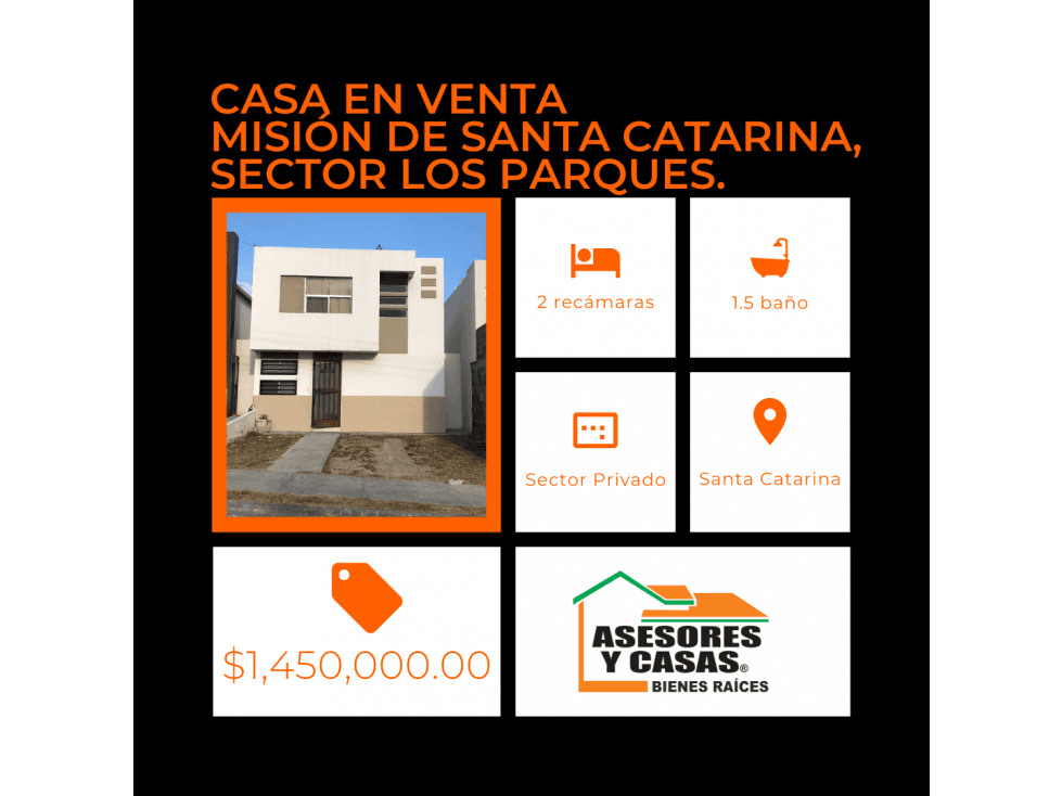 SE VENDE CASA LIBRE DE GRAVAMEN EN MISION DE SANTA CATARINA - 1