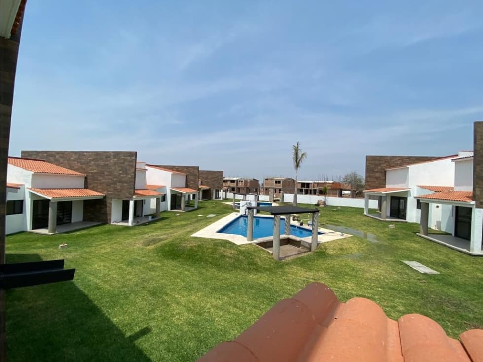 CASA EN PREVENTA CON ALBERCA TIPO LOFT EN YECAPIXTLA MORELOS - 1