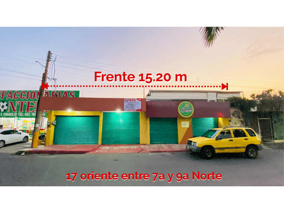 Amplio Local Comercial en Excelente Ubicación 17 oriente Tapachula - 1