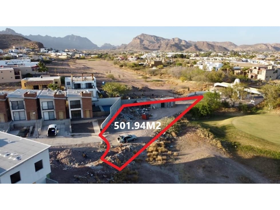 Lote Residencial de 500 m2 en Villas de Solimar San Carlos Sonora - 1