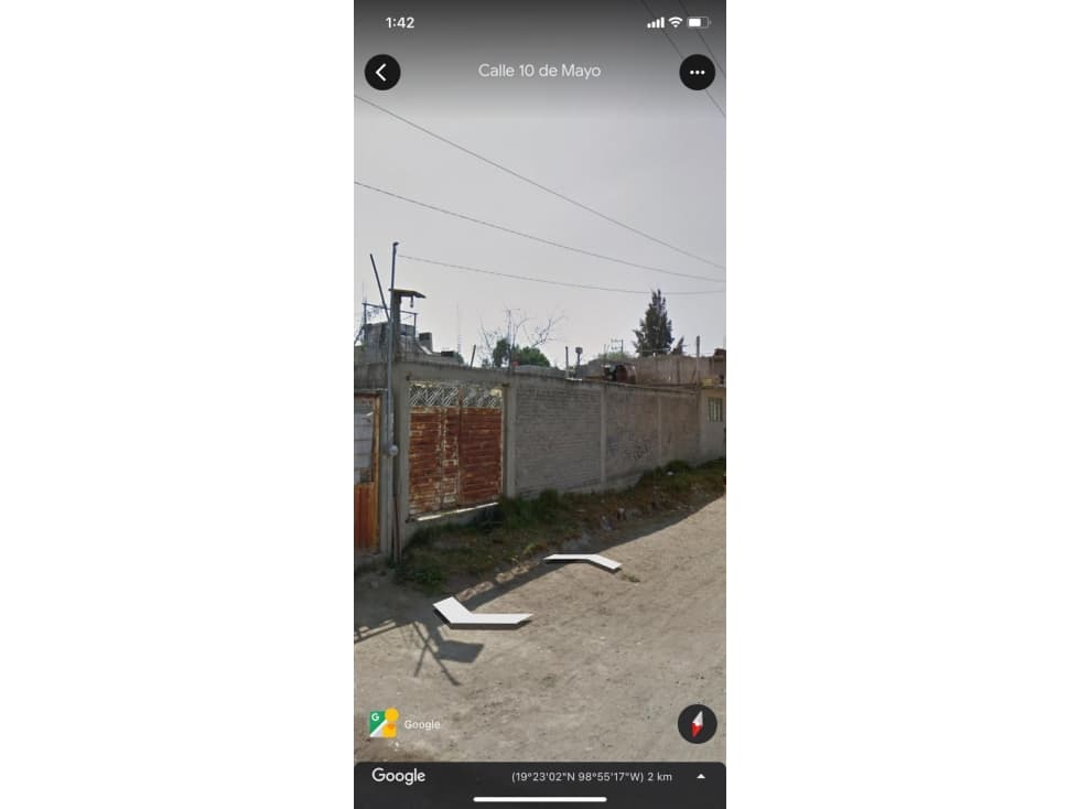 Terreno plano, bardado, en venta, Chimalhuacán - 1