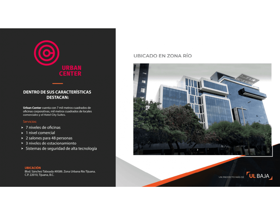 OFICINAS EN RENTA EN TORRE URBAN CENTER EN TIJUANA - 1