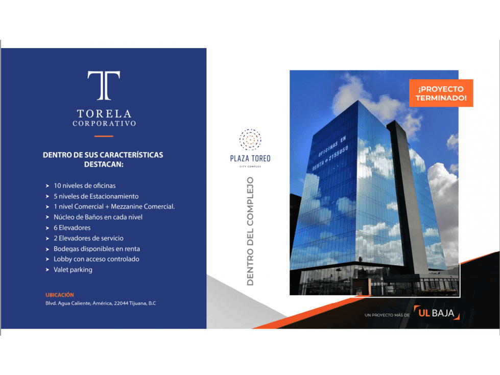 OFICINAS EN RENTA EN TORELA CORPORATIVO TIJUANA - 1