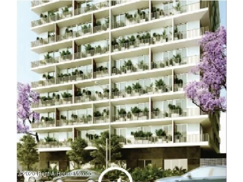 Narvarte departamento en venta de 2 recamaras, 2 baños y 2 cajones F.M - 1