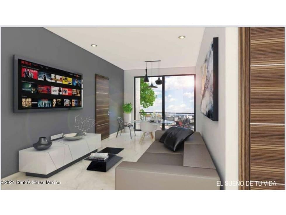 EN VENTA EXCELENTE DEPARTAMENTO DOS NIVELES, 74 M2 PUNTO MIXCOAC - 1