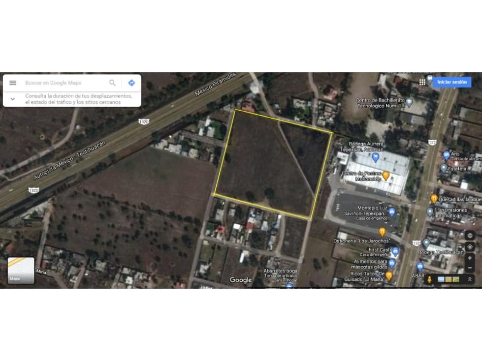 Terreno en Tepexpan, Estado de México (1001) - 1