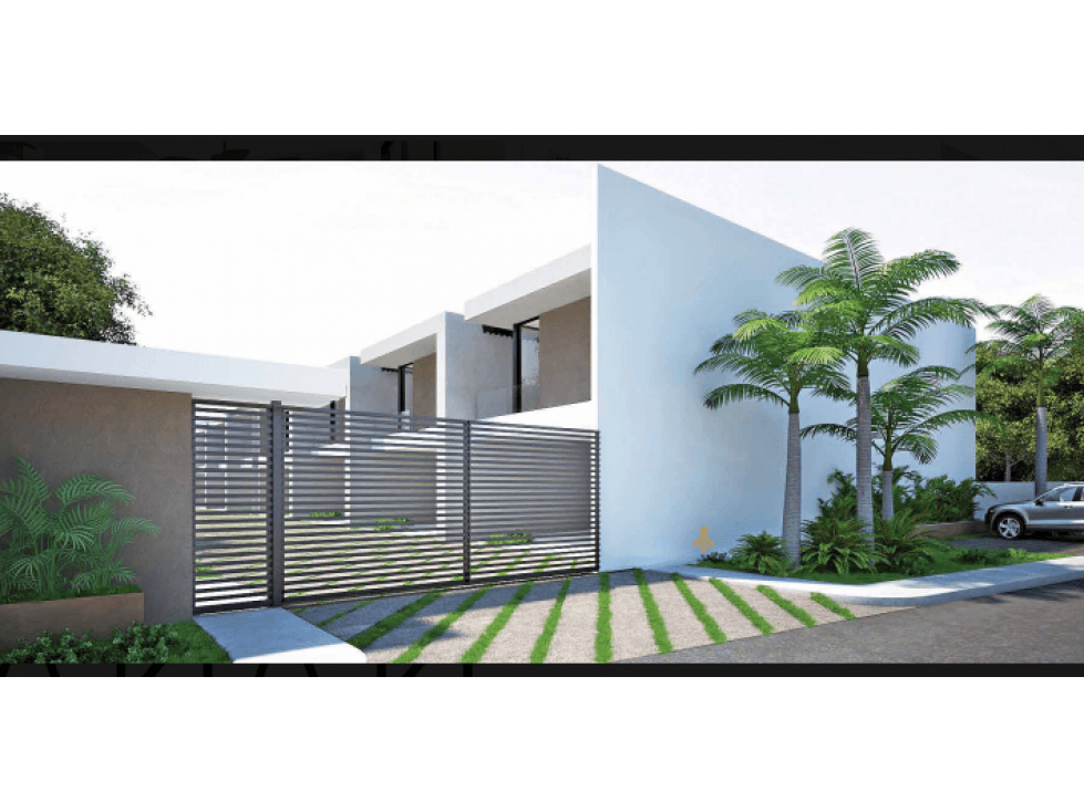 Moderno Town House en Temozón Norte Privada Kanan - 1