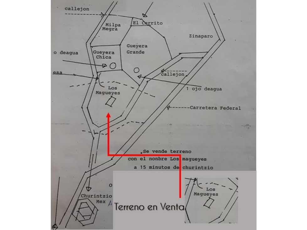 Venta de Terreno en Los Nogales, Churintzio, Michoacán - 1