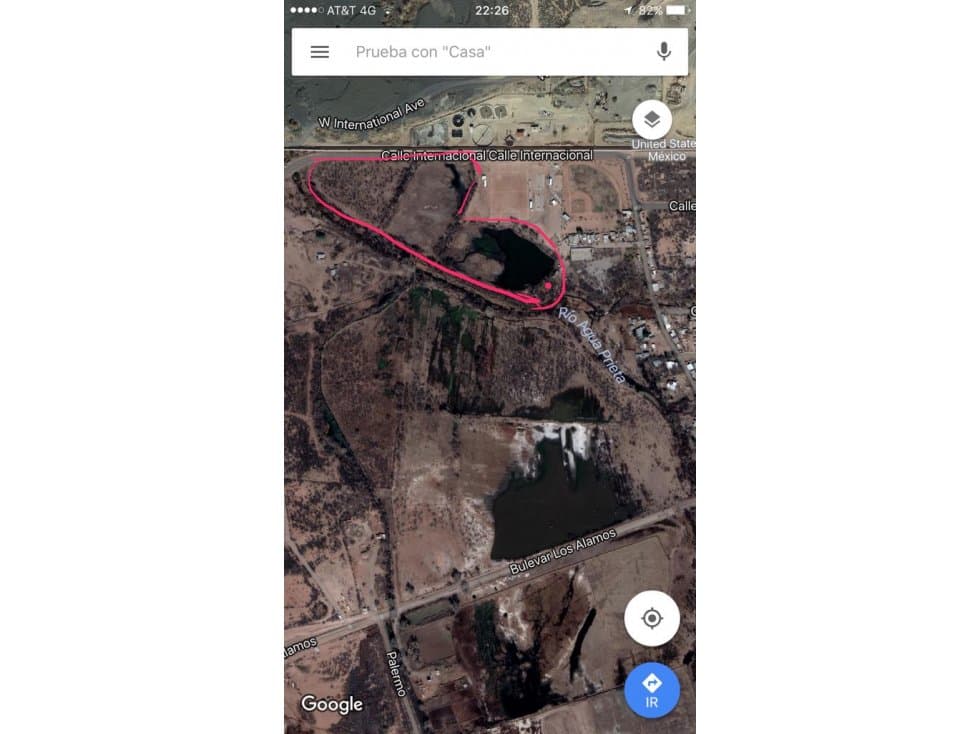 VENTA DE 2 TERRENOS PEGADOS A LA LINEA INTERNACION AGUA PRIETA-DOUGLAS - 1