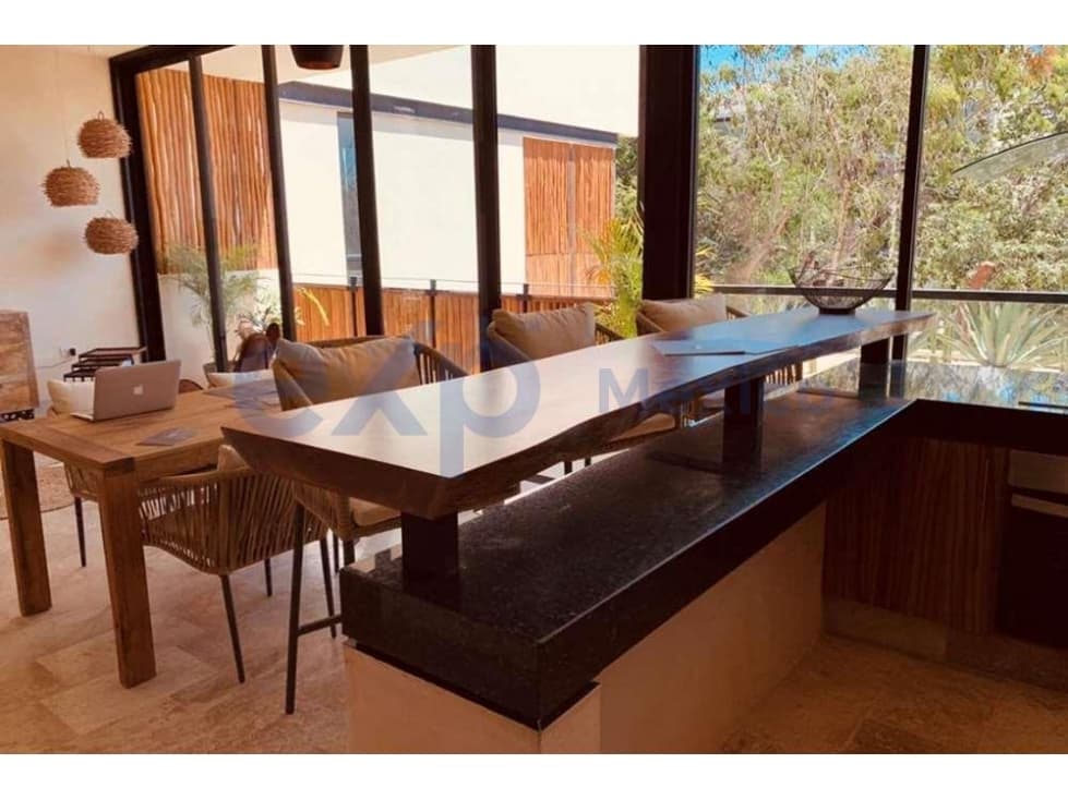 Se vende Penthouse en Tulum de 2 recamaras dentro de Aldea zama - 1