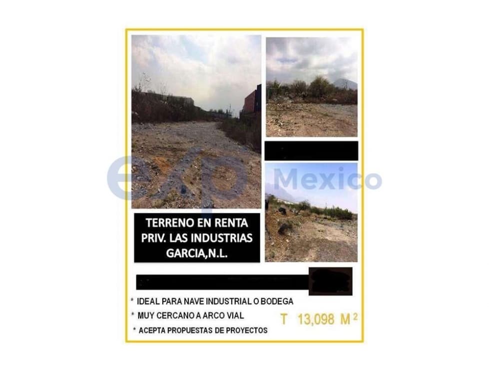 TERRENO INDUSTRIAL EN RENTA - 1