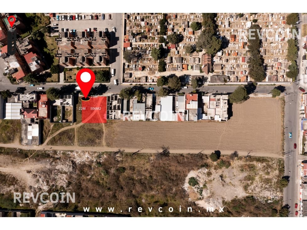 Terreno en Venta San Martin Texmelucan Frente Unidad Habitacional - 1