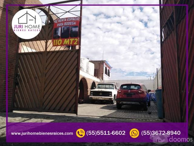 SE RENTA BODEGA COMERCIAL EN IXTAPALUCA - 1