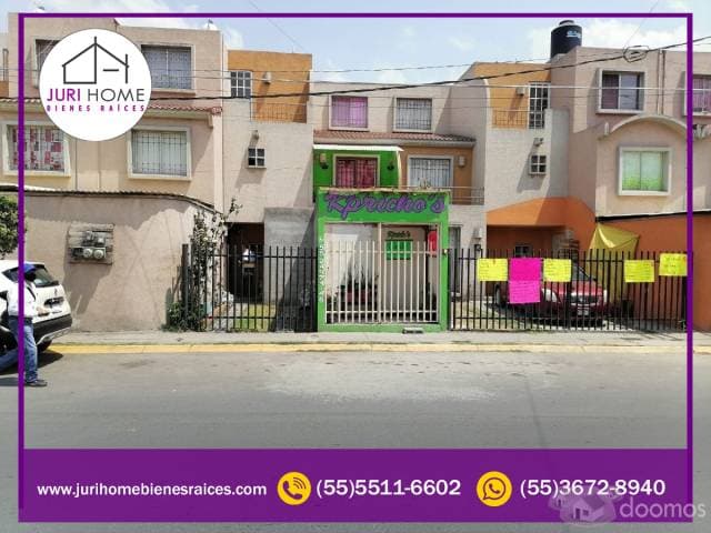 CASA EN RENTA EN PUEBLO NUEVO CHALCO - 1