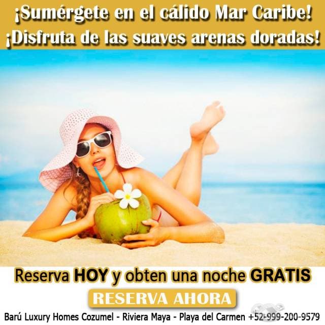 RENTA VACIONAL: DEPARTAMENTOS EN RIVIERA MAYA FRENTE AL MAR - 1