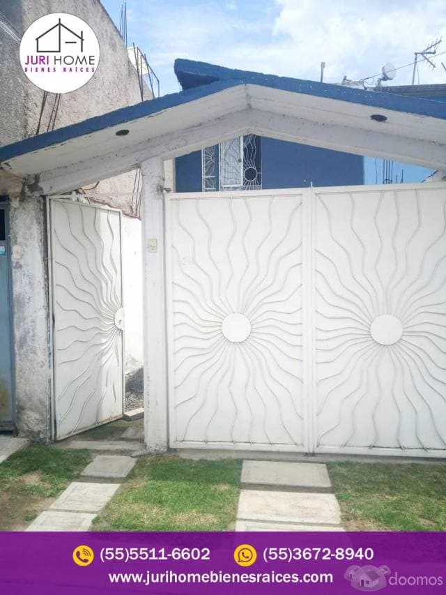 LINDA CASA EN VENTA EN CHICOLOAPAN EDOMEX - 1