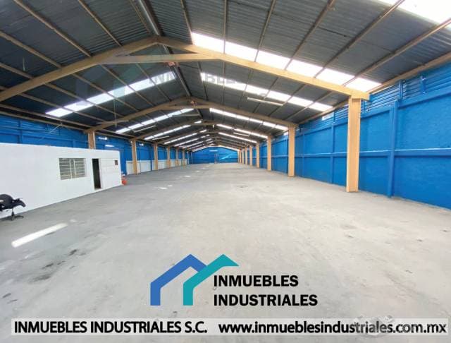 Bodega en Renta 1,600m² Tezoyuca lechería Texcoco en $80,000 - 1