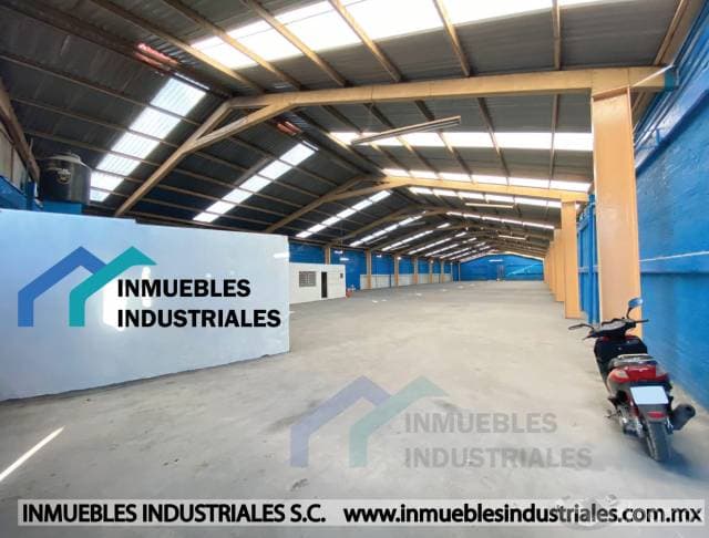 Bodega en Renta 1,600m² Tezoyuca lechería Texcoco en $80,000 - 1