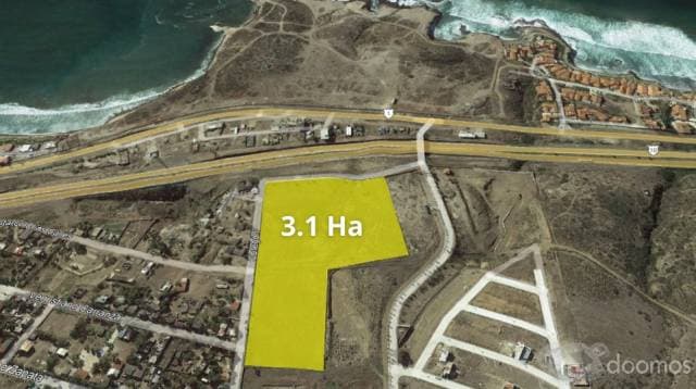 Venta de Terreno frente al mar en Primo Tapia, Rosarito, 3HA - 1