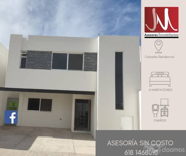 Hermosa Casa de 4 recamaras en Residencial las Calzadas, Aceptamos Créditos y te asesoramos. - 1