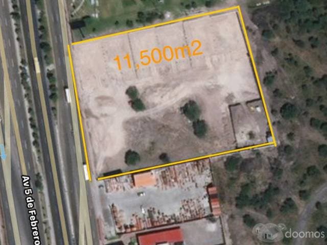 TERRENO COMERCIAL DE 11,500 M2 EN VENTA SOBRE PASEO DE LA REPÚBLICA, JURIQUILLA, QRO. - 1