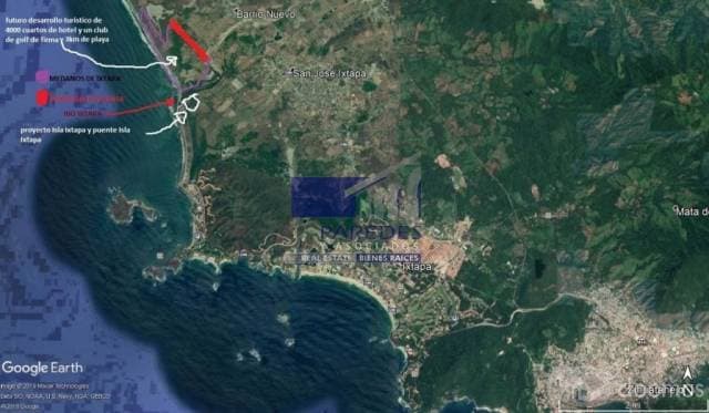 20 Hectareas en venta cerca playa linda Ixtapa Zihuatanejo T519 - 1