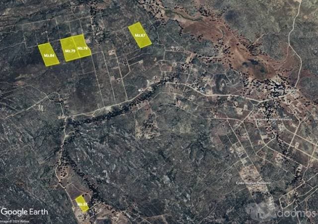 32 Terrenos en Venta de 69,152m2 ubicados en Santa Verónica, Tecate. - 1