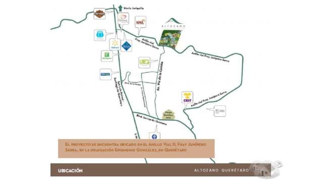 Terreno en venta 555.79 m2, Clúster Lago, Fraccionamiento Altozano, Querétaro - 1