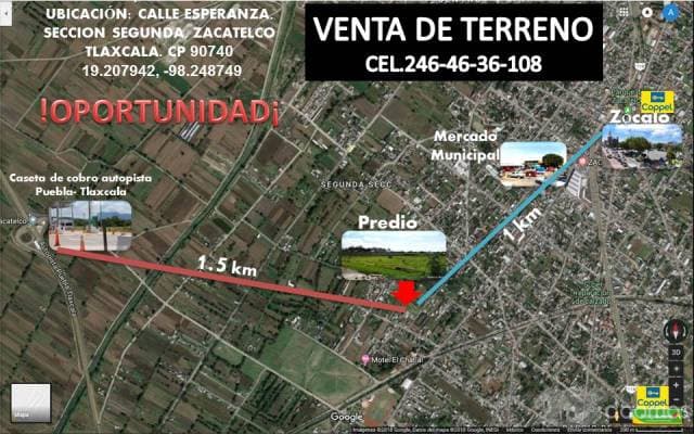 Oportunidad Terreno Centrico Contorno U2 3,377m2 - 1