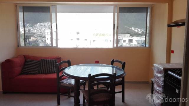 Departamento en renta en la carretera Nacional , (lomas Mederos) - 1