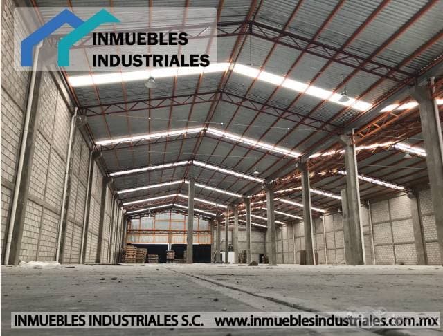 Bodega en Renta en Tizayuca 3,000m² Nueva 100% Industrial $150,000 - 1
