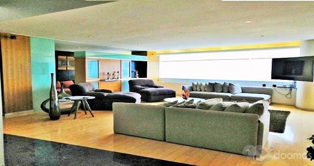 DEPARTAMENTO EN RENTA CON AMUEBLADO EN SANTA FE CUAJIMALPA CDMX, GRAN LUJO EN 272M2, PRESTIGIO Y UBICACION - 1