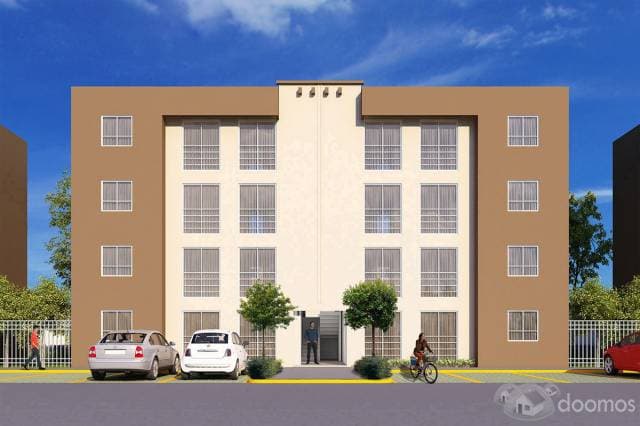 DEPARTAMENTO EN VENTA DE DOS RECAMARAS CERCA DEL SUBURBANO CUAUTITLAN (VILLAS DEL FRESNO) - 1