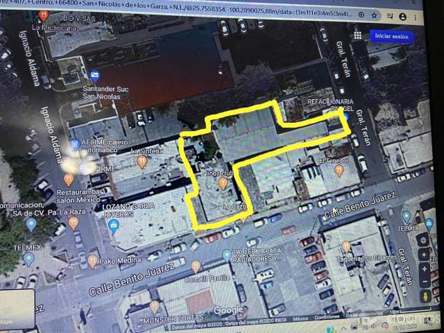 Propiedad en venta en el centro de San Nicolás,Excelente ubicación sobre avenida Juárez IDEAL PARA USO COMERCIAL. - 1