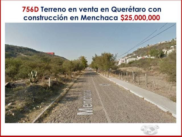 Terreno con construcción en Menchaca $20,000,000 - 1